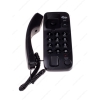 Телефон проводной Ritmix RT-100 черный [повторный набор, регулировка уровня громкости, световая индикац]