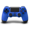 Геймпад беспроводной Dualshock 4 Wave Blue [для PS4/PS3/PC, microUSB, Bluetooth, вибрация, цвет синий]