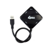 Концентратор USB 3.0 ORIENT BC-308B, USB 3.0 HUB 4 Ports, мини корпус, черный (30052)