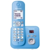 Телефон DECT Panasonic KX-TG6821RUF автоответчик АОН, Caller ID 50, Спикерфон, Эко-режим, Радионяня