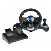 Руль проводной Oklick W-3 Sportline [для PC, USB, 270 гр., 12 кн., вибрация, цвет черный]