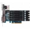 Видеокарта PCI-E Asus GeForce GT 710 Silent LP 1Gb 64bit GDDR3 [710-1-SL] DVI HDMI DSub