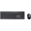 Клавиатура + мышь Asus W2000 клав:черный мышь:черный USB беспроводная slim Multimedia (90XB005S-BKM050)