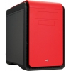 Корпус MiniTower AeroCool DS Cube Red, 200mm + 120mm fan, USB3, без БП