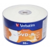 Диски DVD-R 4,7GB Verbatim 16x CB/50 Full Ink Print ID (43649)
