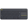 Клавиатура Logitech K400 Plus черный USB беспроводная (920-007147)