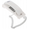 Телефон проводной Ritmix RT-007 белый [повторный набор, регулировка уровня громкости, световая индикац]