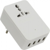 Orico <S4U-TEU-WH> Зарядное устройство USB (Вх. AC100-250V, Вых.  DC5V, 4xUSB 2.4A)