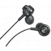 Наушники AUDIO-TECHNICA ATH-COR150 [вставные (затычки), закрытые 20-25000 Гц, каб. 1.2м, разъем 3.5мм, черные]