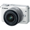 Системная камера Canon EOS M10 kit 15-45mm IS White (18MP/5184x3456/SD,SDHC.SDXC/LP-E12/3.0"/WiFi/NFC)