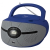 Магнитола BBK BX195U [CD/CD-R/RW/CD MP3, FM-радио, USB, 2x1Вт, голубой/серый]