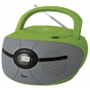 Магнитола BBK BX195U [CD/CD-R/RW/CD MP3, FM-радио, USB, 2x1Вт, зеленый/серый]