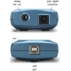 M-Audio Sonica External USB Audio Card (RTL) (SPDIF Optical Out, 24Bit/96kHz, USB)