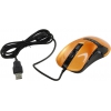 OKLICK Gaming Mouse <865G> <Black&Orange> (RTL)  USB 6btn+Roll <368644>