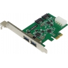 Orient VA-3U2SA2PE (OEM) PCI-Ex1, USB3.0, 2 port-ext,  SATA 6Gb/s, 2port-int