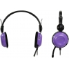 Наушники с микрофоном Cosonic CH-5081A Purple (шнур 2.1м, с  регулятором громкости)
