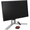 23.8" ЖК монитор AOC AG241QX <Black-Red> с поворотом экрана (LCD,  2560x1440,D-Sub,DL DVI,HDMI,DP,USB3.0 Hub)