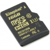 Kingston <SDCG/16GBSP> microSDHC Memory Card  16Gb  UHS-I  U3