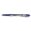 Ручка гелевая Silwerhof SABER (016037-02) 0.5мм игловидный пиш. наконечник синие чернила коробка картонная (мин.кол.12)