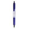 Ручка гелевая Silwerhof ROCKET (016047-02) авт. 0.5мм корпус кауч.микропор. синие чернила коробка картонная (мин.кол.12)