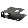 Кронштейн Kromax S-MONO black Полка настенный для DVD и AV-тех. max 2 кг. (20244)