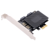 Контроллер ORIENT A1061SL, PCI-E v2.0 SATA 3.0 6 Gb/s, 2int port, поддержка HDD до 6TB, ASM1061 chipset, oem (30323)