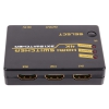 Разветвитель HDMI 4K Switch Orient HS0301H, 3-in/1-out, HDMI 1.4b/3D, UHDTV 4K(3840x2160)/HDTV1080p/1080i/720p, HDCP1.2, встроенный ИК приемник, пульт (30372)