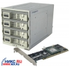 Controller Adaptec AAR-2410SA/EFIGS ENCL KIT PCI64, SATA150, RAID 0/1/5/10/JBOD, Cache 64Mb+корзина для уст.4HDD