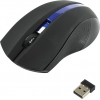 OKLICK Wireless Optical Mouse <615MW> <Black&Blue> 1000dpi (RTL) USB  3btn+Roll <412862>