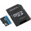 ADATA Premier <AUSDH32GUICL10 85-RA1> microSDHC Memory Card 32Gb UHS-I U1 +  microSD-->SD Adapter