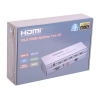 Разветвитель HDMI 4K Splitter ORIENT HSP0104H-2.0, 1->4, HDMI 2.0/3D, UHDTV 4K/ 60Hz (3840x2160)/HDTV1080p, HDCP2.2, EDID управление, RS232 порт, IR в (30466)