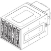 SuperMicro <CSE-M35S> Mobile Rack (корзина+backplane на 5Hot-swap SCSI HDD) для корп-в SC762/SC830/SC942