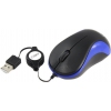 CBR Optical Mouse <CM114 Blue>  (RTL)  USB  3but+Roll