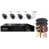 Комплект видеонаблюдения Falcon Eye FE-2104MHD KIT 1080P Комплект видеонаблюдения 4-х канальный гибридный(AHD,TVI,CVI,IP,CVBS) регистратор; Видеовыход