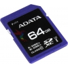 ADATA Premier Pro <ASDX64GUI3CL10-R> SDXC Memory Card 64Gb UHS-I  U3 Class10