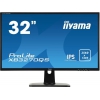 Монитор Iiyama 32" ProLite XB3270QS-B1 черный IPS 4ms 16:9 DVI HDMI M/M матовая HAS Pivot 1200:1 300cd 178гр/178гр 2560x1440 DisplayPort