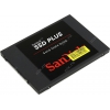 SSD 120 Gb SATA 6Gb/s SanDisk PLUS <SDSSDA-120G-G27>  2.5"  3D  TLC