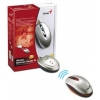 Genius Wireless NetScroll+ Traveler SE Optical (800dpi) Silver <31030018100> (RTL) USB&PS/2 3btn Roll