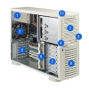 Server Case SuperMicro <CSE-742T-550> 7xHotSwap SATA, ATX 550W 4U RM