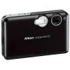 Nikon CoolPix S1 <Black> (5.1Mpx, 35-105mm, 3x, F3.0-5.4, JPG, 12Mb + 0Mb SD, 2.5", USB, AV, Li-Ion)