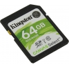 Kingston <SDS/64GB> SDXC Memory Card 64Gb A1 V30  UHS-I U1