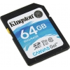Kingston <SDG/64GB> SDXC Memory Card 64Gb V30  UHS-I U3