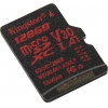 Kingston <SDCR/128GBSP> microSDXC Memory Card 128Gb A1  V30  UHS-I  U3