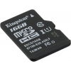 Kingston <SDCS/16GBSP> microSDHC Memory Card  16Gb  UHS-I  U1
