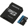 ADATA Premier <AUSDX128GUICL10A1-RA1> microSDXC Memory Card 128Gb A1 V10 UHS-I U1  + microSD-->SD Adapter
