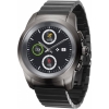 Гибридные смарт часы MyKronoz ZeTime Elite Regular блочный металлический ремешок цвет титан, 44 мм (00-00000358)