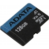ADATA Premier <AUSDX128GUICL10A1-R> microSDXC Memory Card 128Gb A1 V10  UHS-I U1