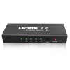 Разветвитель HDMI 4K Splitter ORIENT HSP0104HL-2.0, 1->4, HDMI 2.0/3D, UHDTV 4K/ 60Hz (3840x2160)/HDTV1080p, HDCP2.2, EDID управление, внешний БП 5В/2 (30680)