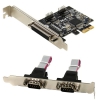 Контроллер PCI-Ex to COM 2-port + LPT 1-port (ASIX AX99100) oem <ORIENT XWT-PE2S1PV1> (30492)