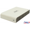 Sarotech U-Stor <NDS-354ul-White> (EXT BOX для внешнего подключения 3.5" IDE HDD, USB2.0/LAN100, Aluminum)
